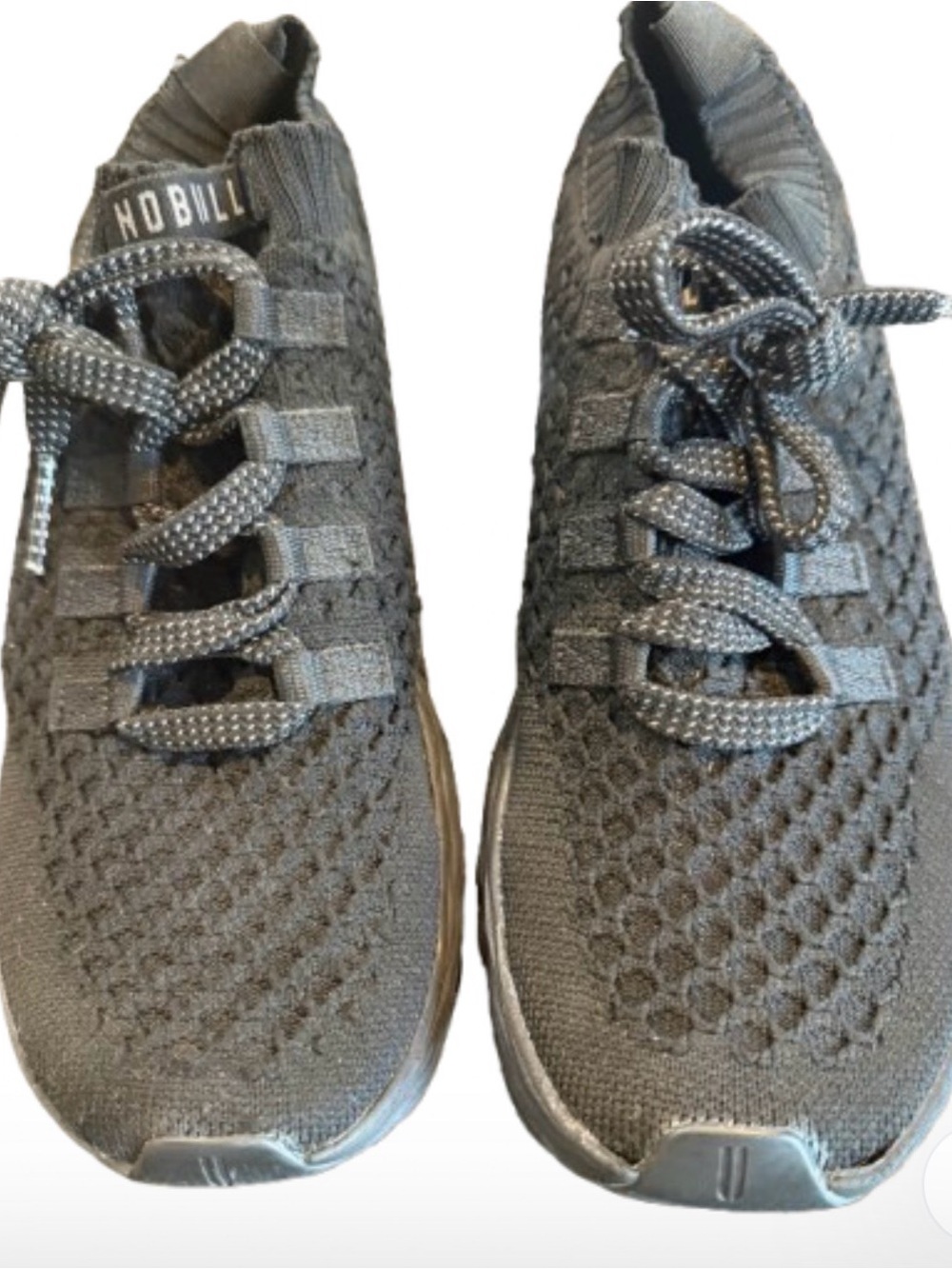 NOBULL Black Knit Athletic Sneakers